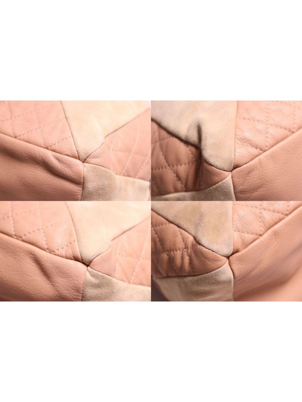 Chanel Quilted Leather Suede Shoulder Bag - Picture 4 of 7